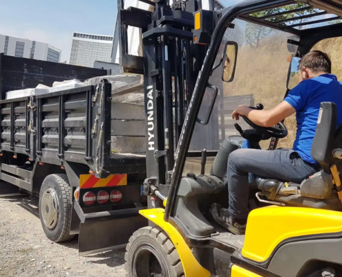 İstanbul Anadolu Yakası Beykoz Acarkent Kiralık Forklift